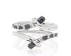 Thumbnail Image 1 of Previously Owned Black & White Diamond Enhancer Ring 3/8 ct tw 14K White Gold Size 7