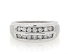 Thumbnail Image 1 of Previously Owned Men's Diamond Wedding Band 1/2 ct tw 10K White Gold