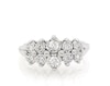 Thumbnail Image 1 of Previously Owned Diamond Anniversary Ring 3/8 ct tw Round-cut 10K White Gold