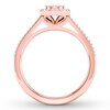 Thumbnail Image 2 of Previously Owned Diamond Engagement Ring 1/4 ct tw Round-cut 10K Rose Gold Size 7