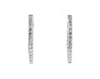 Thumbnail Image 0 of Previously Owned Round-Cut Diamond Hoop Earrings 1-3/8 ct tw 14K White Gold