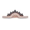 Thumbnail Image 3 of Previously Owned Neil Lane Black & White Diamond Wedding Band 3/8 ct tw Round-cut 14K Rose Gold