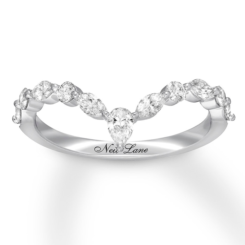 Main Image 1 of Previously Owned Neil Lane Diamond Wedding Band 5/8 ct tw 14K White Gold