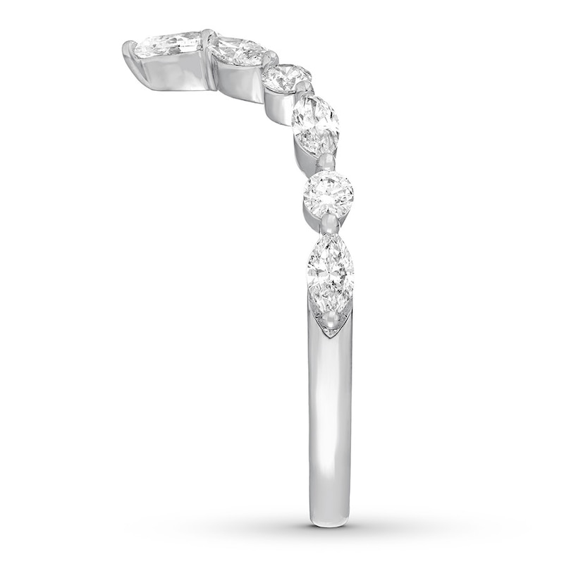 Main Image 3 of Previously Owned Neil Lane Diamond Wedding Band 5/8 ct tw 14K White Gold