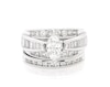 Thumbnail Image 1 of Previously Owned Marquise-Cut Diamond Bridal Set 1-3/4 ct tw 14K White Gold Size 6