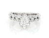 Thumbnail Image 1 of Previously Owned Neil Lane Premiere Pear-Shaped Diamond Halo Bridal Set 2-1/4 ct tw 14K White Gold Size 5