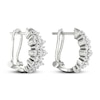 Thumbnail Image 3 of Previously Owned KAY Lab-Grown Diamonds Hoop Earrings 2 ct tw 14K White Gold
