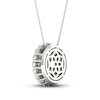 Thumbnail Image 2 of Previously Owned KAY Lab-Grown Diamonds Necklace 1-1/4 ct tw 14K White Gold 18"