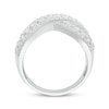 Thumbnail Image 3 of Previously Owned KAY Lab-Grown Diamonds Crossover Ring 1 ct tw 10K White Gold