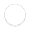 Thumbnail Image 1 of Previously Owned  KAY Lab-Grown Diamonds Double Strand Necklace 5 ct tw 10K White Gold 17&quot;