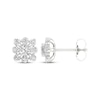 Thumbnail Image 1 of Previously Owned KAY Lab-Grown Diamonds Princess-Cut Stud Earrings 1 ct tw 14K White Gold