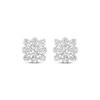 Thumbnail Image 2 of Previously Owned KAY Lab-Grown Diamonds Princess-Cut Stud Earrings 1 ct tw 14K White Gold