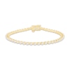 Thumbnail Image 1 of Previously Owned KAY Lab-Grown Diamonds Tennis Bracelet 3 ct tw 14K Yellow Gold 7.25"