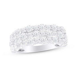 Previously Owned  KAY Lab-Grown Diamonds Ring 2 ct tw Round-cut 14K White Gold