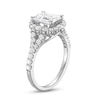 Thumbnail Image 2 of Previously Owned  Lab-Grown Diamonds Emerald-Cut Engagement Ring 2-3/4 ct tw 14K White Gold