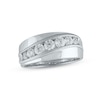 Thumbnail Image 1 of Previously Owned Men's Lab-Grown Diamonds Wedding Band 1 ct tw 14K White Gold
