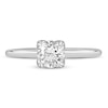 Thumbnail Image 4 of Previously Owned Diamond Solitaire GIA-graded Engagement Ring 3/4 ct tw Round-cut 18K White Gold (I/VS2)