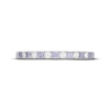 Thumbnail Image 3 of Previously Owned Neil Lane Tanzanite & Diamond Anniversary Ring 1/5 ct tw 14K White Gold
