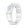 Thumbnail Image 1 of Previously Owned Men's THE LEO First Light Diamond Wedding Band 3/4 ct tw 14K White Gold