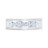 Thumbnail Image 2 of Previously Owned Men's THE LEO First Light Diamond Wedding Band 3/4 ct tw 14K White Gold