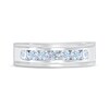 Thumbnail Image 3 of Previously Owned Men's THE LEO First Light Diamond Wedding Band 3/4 ct tw 14K White Gold