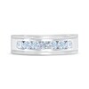 Thumbnail Image 2 of Previously Owned Men's THE LEO First Light Diamond Wedding Band 3/4 ct tw 14K White Gold