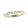 Thumbnail Image 1 of Previously Owned THE LEO Ideal Cut Diamond Anniversary Band 1/2 ct tw 14K Yellow Gold