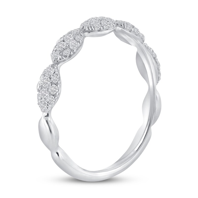 Main Image 2 of Previously Owned Diamond Anniversary Band 1/3 ct tw 10K White Gold