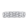 Thumbnail Image 3 of Previously Owned Diamond Anniversary Band 1/5 ct tw Round-cut 10K White Gold