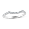 Thumbnail Image 1 of Previously Owned Diamond Wedding Band 1/8 ct tw 14K White Gold
