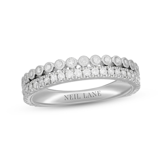 Previously Owned Neil Lane Diamond Anniversary Band 3/8 ct tw Round-cut 14K White Gold