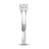 Thumbnail Image 2 of Previously Owned Diamond Solitaire Ring 1 ct tw Round-cut 10K White Gold (J/I3)