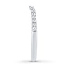 Thumbnail Image 3 of Previously Owned THE LEO Diamond Wedding Band 1/5 ct tw Round-cut 14K White Gold