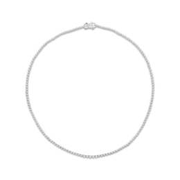Previously Owned Diamond Riviera Necklace 3 ct tw 10K White Gold 17"
