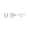 Thumbnail Image 1 of Previously Owned Diamond Stud Earrings 10K White Gold 1 ct tw
