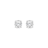 Thumbnail Image 2 of Previously Owned Diamond Stud Earrings 10K White Gold 1 ct tw