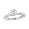 Thumbnail Image 1 of Previously Owned Round-Cut Diamond Solitaire Plus Engagement Ring 1 ct tw 10K White Gold