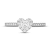 Thumbnail Image 2 of Previously Owned Neil Lane Diamond Engagement Ring 5/8 ct tw Heart & Round-Cut 14K White Gold