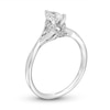 Thumbnail Image 2 of Previously Owned Diamond Solitaire Engagement Ring 5/8 ct tw Pear-Shaped 14K White Gold (I/I2)