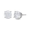 Thumbnail Image 1 of Previously Owned KAY Lab-Grown Diamonds Solitaire Stud Earrings 1-1/2 ct tw 14K White Gold (F/SI2)