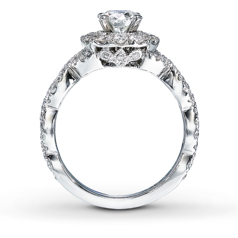 Main Image 2 of Previously Owned Neil Lane Engagement Ring 1-5/8 ct tw Diamonds 14K White Gold Size 5.75