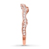 Thumbnail Image 3 of Previously Owned Neil Lane Round Diamond Wedding Band 3/8 ct tw 14K Rose Gold Size 10