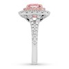 Thumbnail Image 3 of Previously Owned Neil Lane Morganite Engagement Ring 1-1/4 ct tw Diamonds 14K Two-Tone Gold Size 10