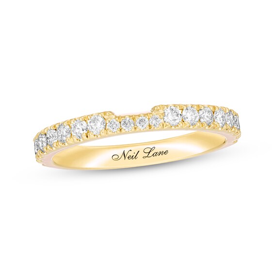 Previously Owned Neil Lane Diamond Wedding Band 1/2 ct tw 14K Yellow Gold Size 6