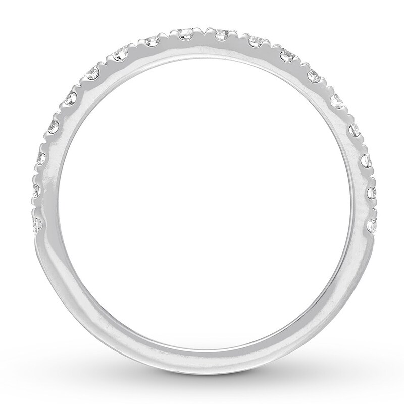 Main Image 2 of Previously Owned Neil Lane Diamond Wedding Band 3/8 ct tw 14K White Gold Size 6.75