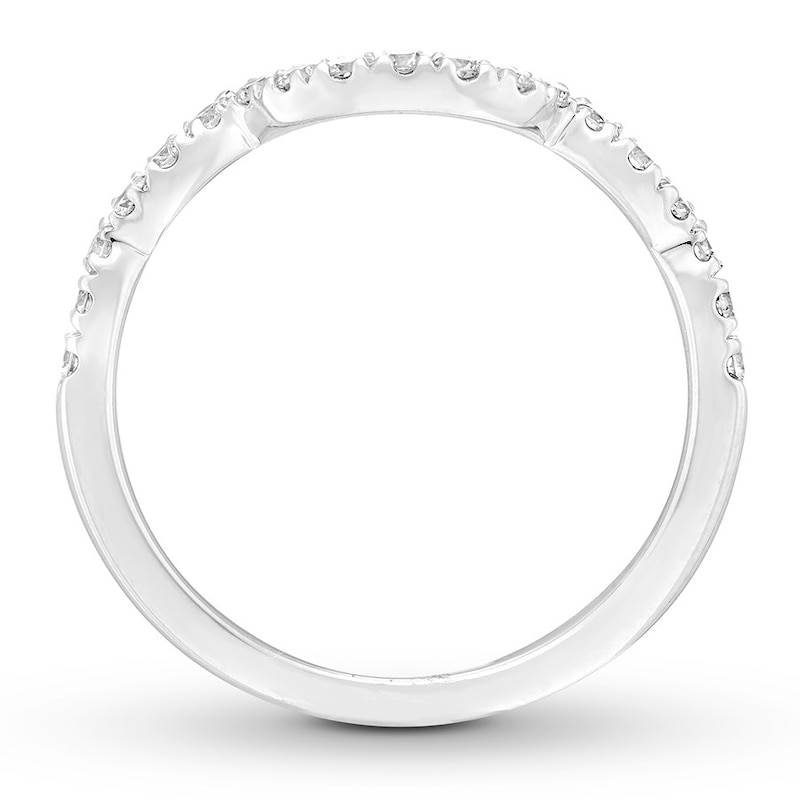 Main Image 2 of Previously Owned Neil Lane Diamond Wedding Band 1/3 ct tw 14K White Gold Size 8