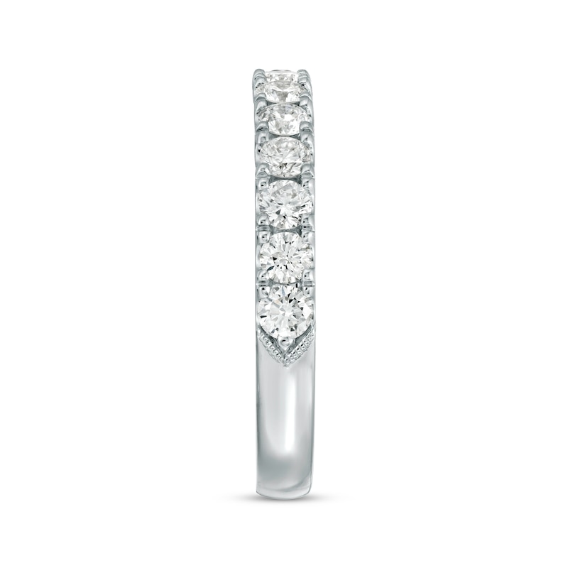 Main Image 3 of Previously Owned Neil Lane Round-cut Diamond Anniversary Band 1 ct tw 14K White Gold Size 7.5