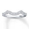 Thumbnail Image 1 of Previously Owned Neil Lane Wedding Band 1/8 ct tw Diamonds 14K White Gold Size 6