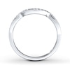 Thumbnail Image 2 of Previously Owned Neil Lane Wedding Band 1/8 ct tw Diamonds 14K White Gold Size 6