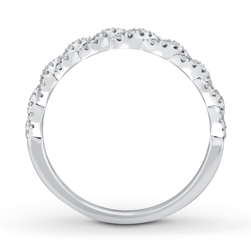 Main Image 2 of Previously Owned Neil Lane Wedding Band 1/5 ct tw Diamonds 14K White Gold Size 10